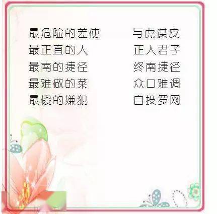 中国成语之“最”<strong></p>
<p>含币的成语</strong>，想不到成语还可以这样记！