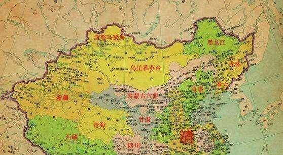 满清时期的汉地十八省是那些省份为什么叫汉地十八省呢