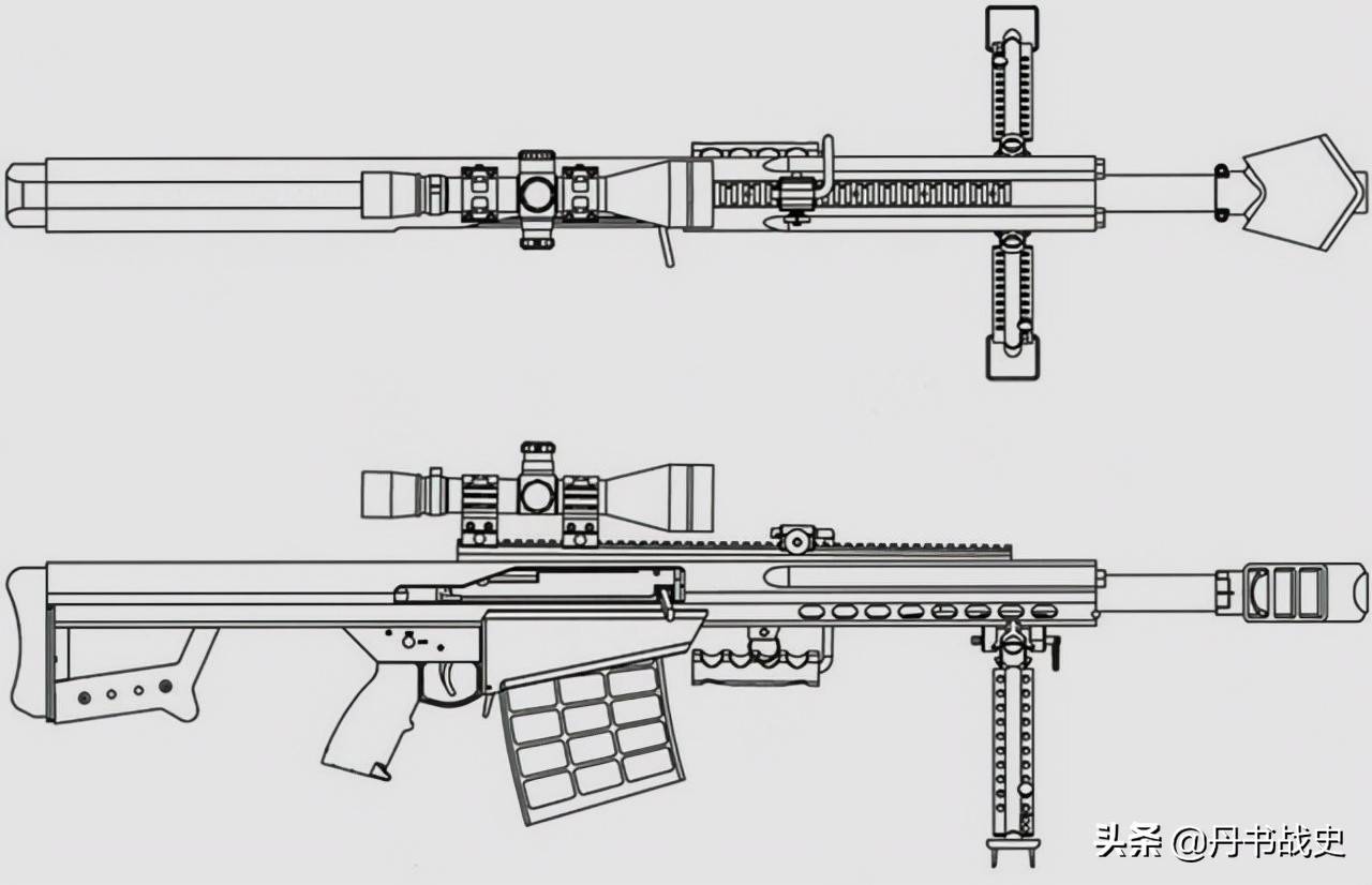 它不是巴雷特M82狙击步枪<strong></p>
<p>雷特币</strong>，它是巴雷特XM109狙击榴