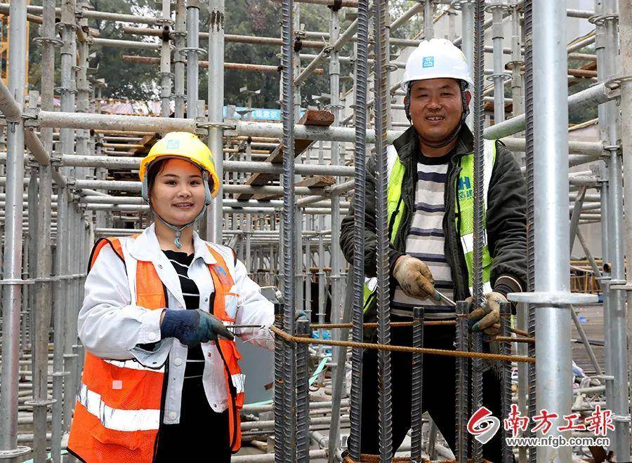 工地钢筋工夫妻档：“她跟着我到哪儿<strong></p>
<p>钢筋</strong>，小家就在哪儿”