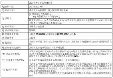 海信家电集团股份有限公司 H股公告-认购理财产品
