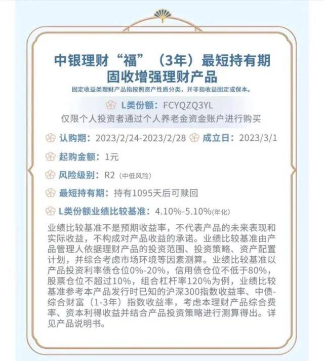 重磅<strong></p>
<p>人民币理财产品</strong>！个人养老金理财产品首次扩容