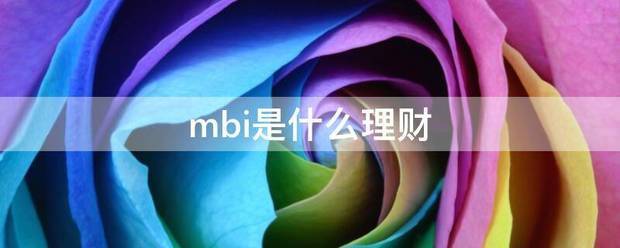 mbi是什么理财