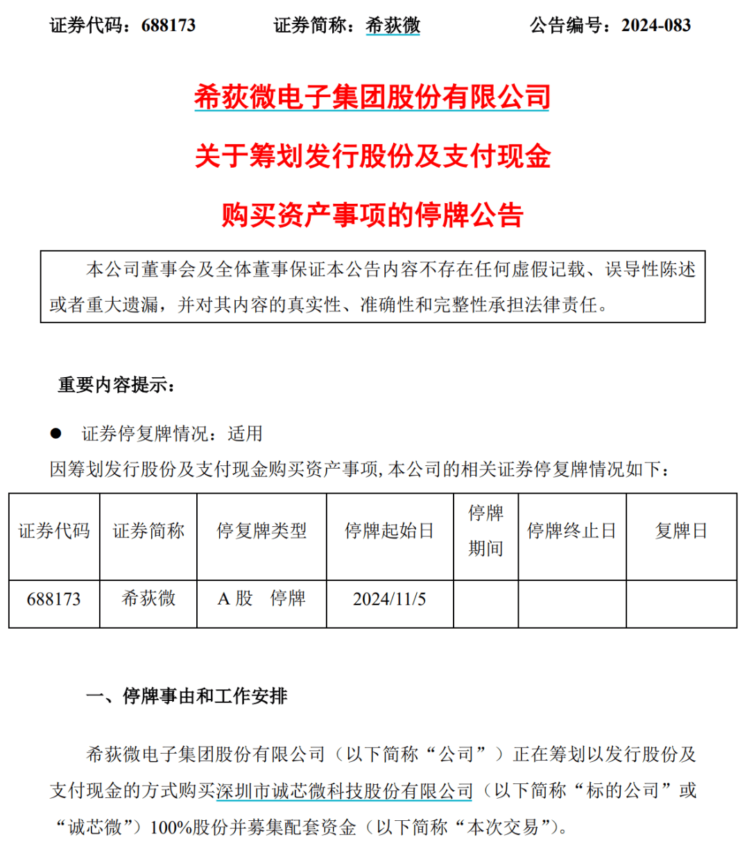 明起停牌！又有重磅宣布<strong></p>
<p>交易系统网站</strong>，适用重大重组！