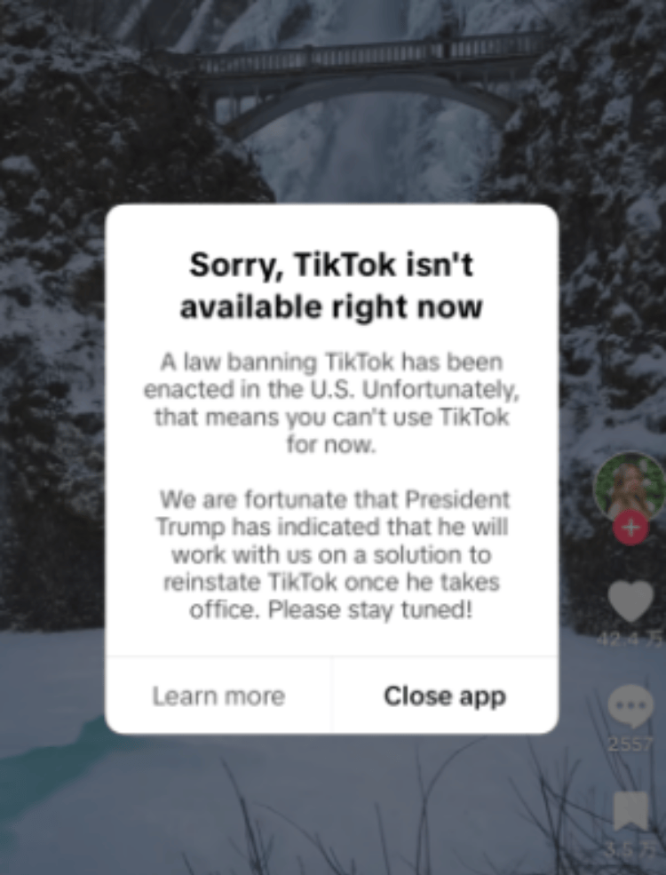 TikTok停摆12小时又满血复活 期间发生<strong></p>
<p>5行币</strong>了啥