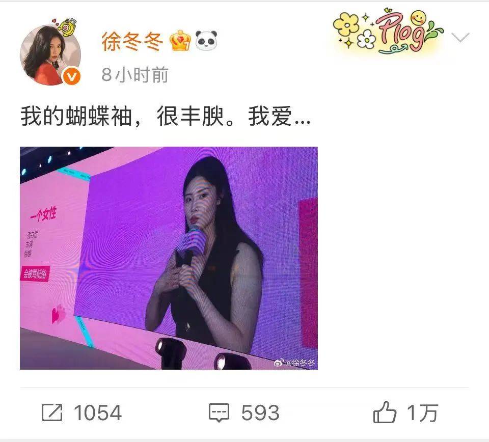 “椰树女神”徐冬冬大方晒照<strong></p>
<p>vrc系统开发</strong>，并配文：我的蝴蝶袖，很丰腴！