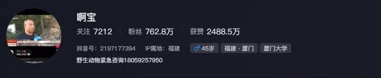女游客疑被蛇咬伤身亡后<strong></p>
<p>币圈情况</strong>，博主“啊宝”讲毒蛇1天涨粉190万