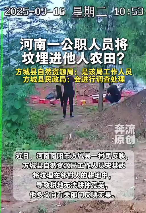 河南一村民称公职人员将坟埋进自家农田致无法耕种<strong></p>
<p>aave</strong>，当地回应