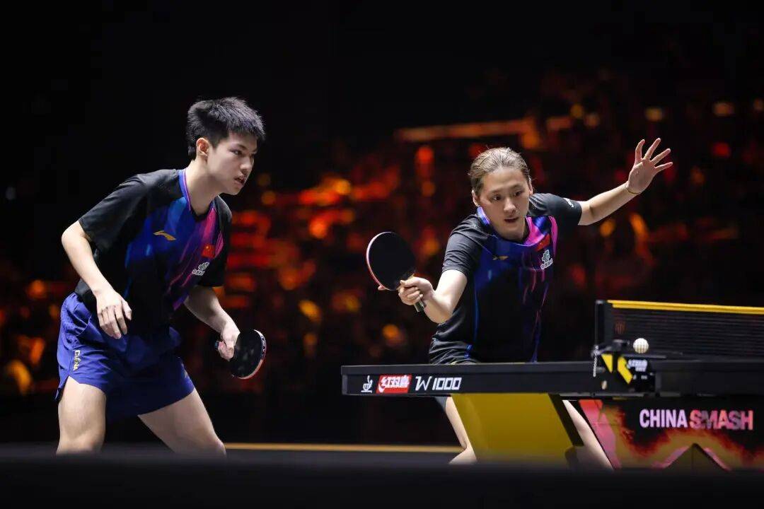 国乒提前锁定混双冠军<strong></p>
<p>atom官网</strong>，男、女双打各有3对进4强 | WTT中国大满贯双打