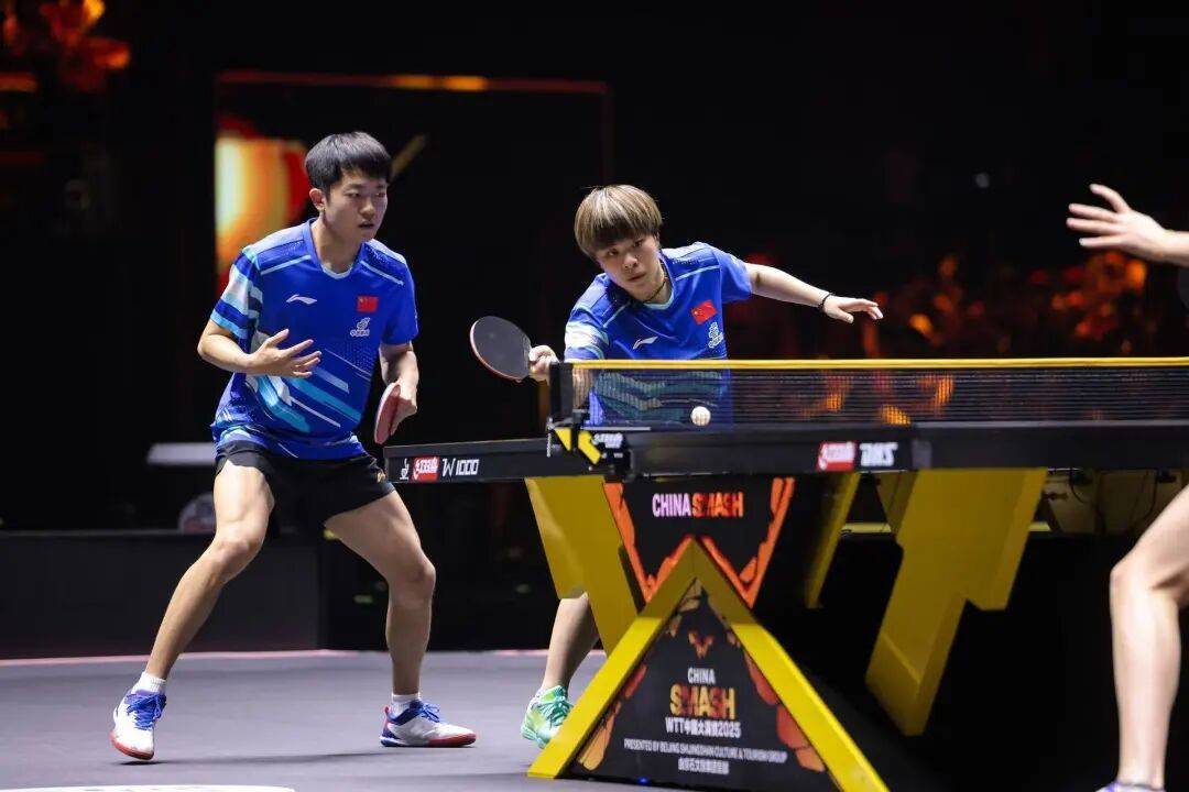 国乒提前锁定混双冠军<strong></p>
<p>atom官网</strong>，男、女双打各有3对进4强 | WTT中国大满贯双打