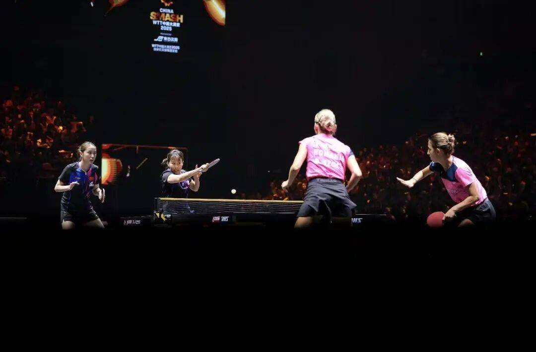 国乒提前锁定混双冠军<strong></p>
<p>atom官网</strong>，男、女双打各有3对进4强 | WTT中国大满贯双打