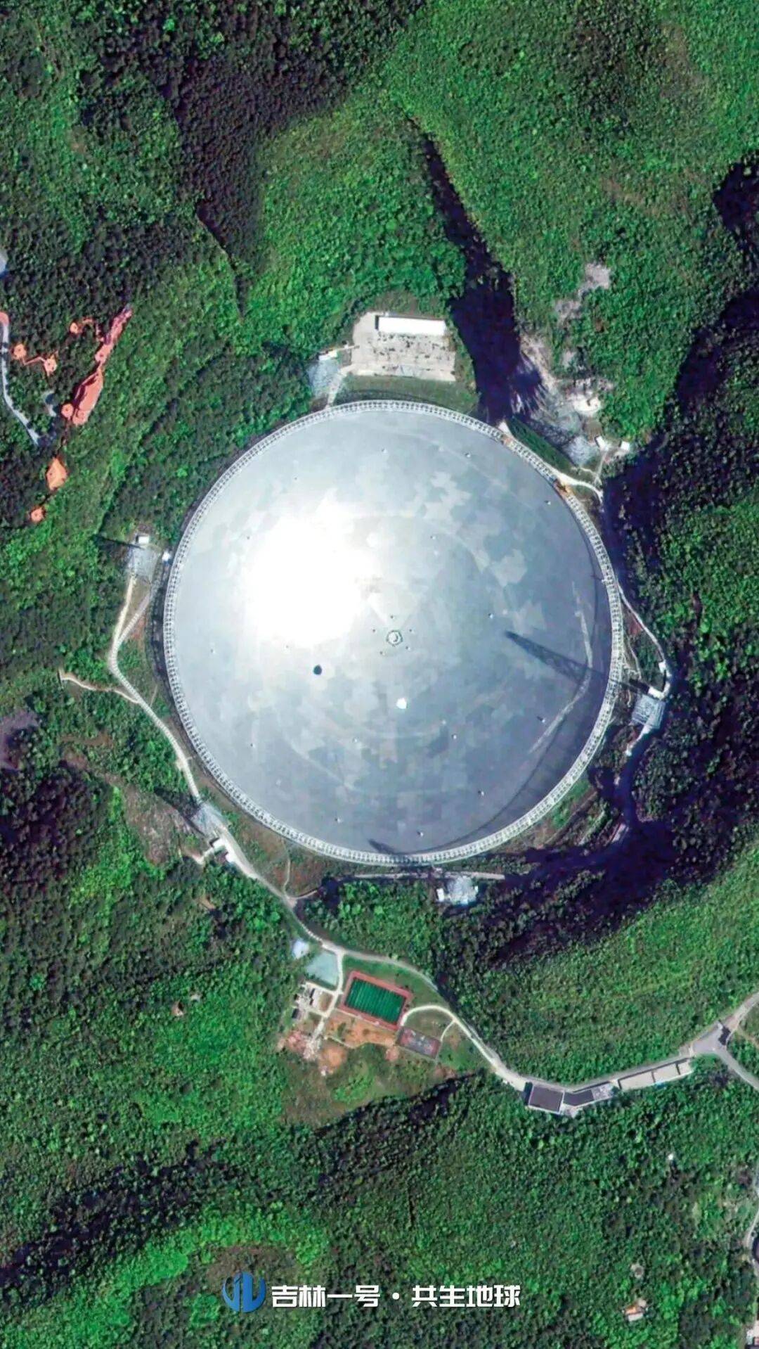 “吉林一号”国庆瞰大国工程建设