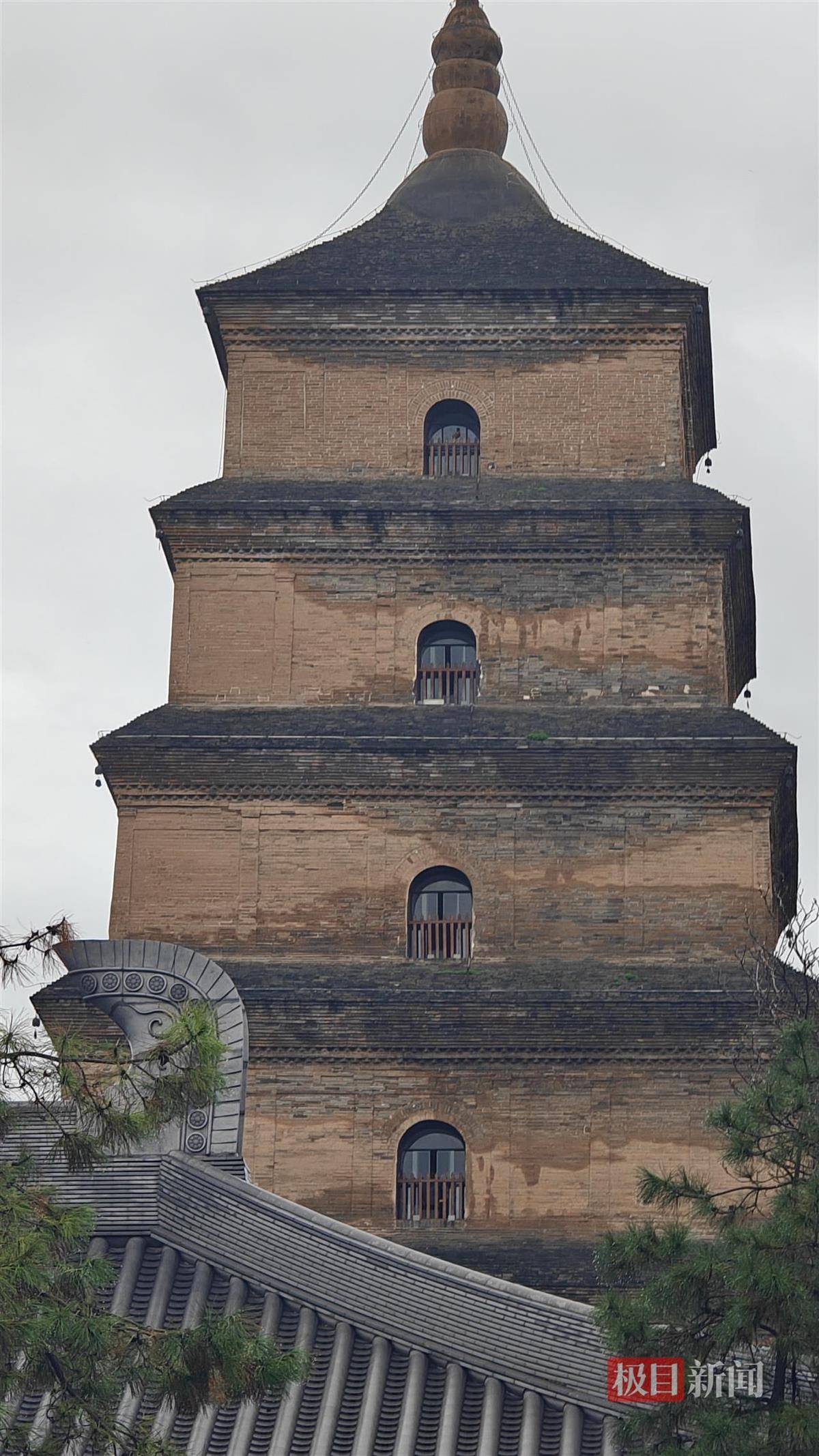 西安连续一个多月降雨遍地长蘑菇<strong></p>
<p>DAI</strong>，大雁塔受潮，城墙布满青苔，气象局解释成因