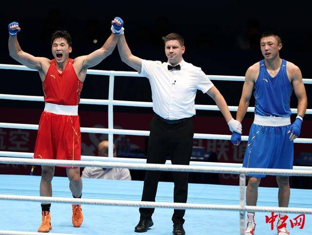 全运会拳击男子80公斤级决赛<strong></p>
<p>trump币价</strong>，王小保夺冠！